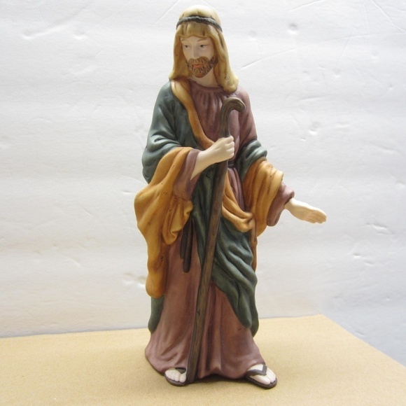 Kirkland Nativity Joseph Replacement 8 inChristmas holiday celebration No Box‎ - Picture 1 of 10